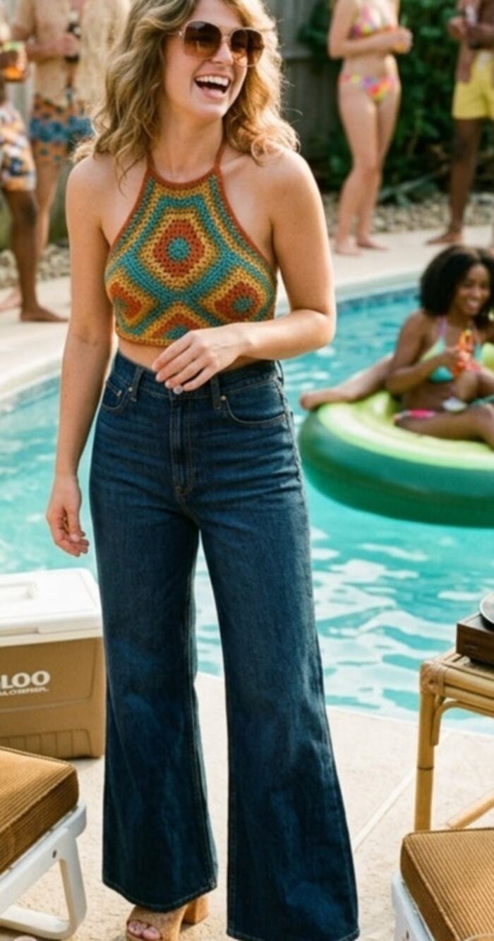 Levi's Premium Ribcage Bell Jeans - Size 33 - NWT